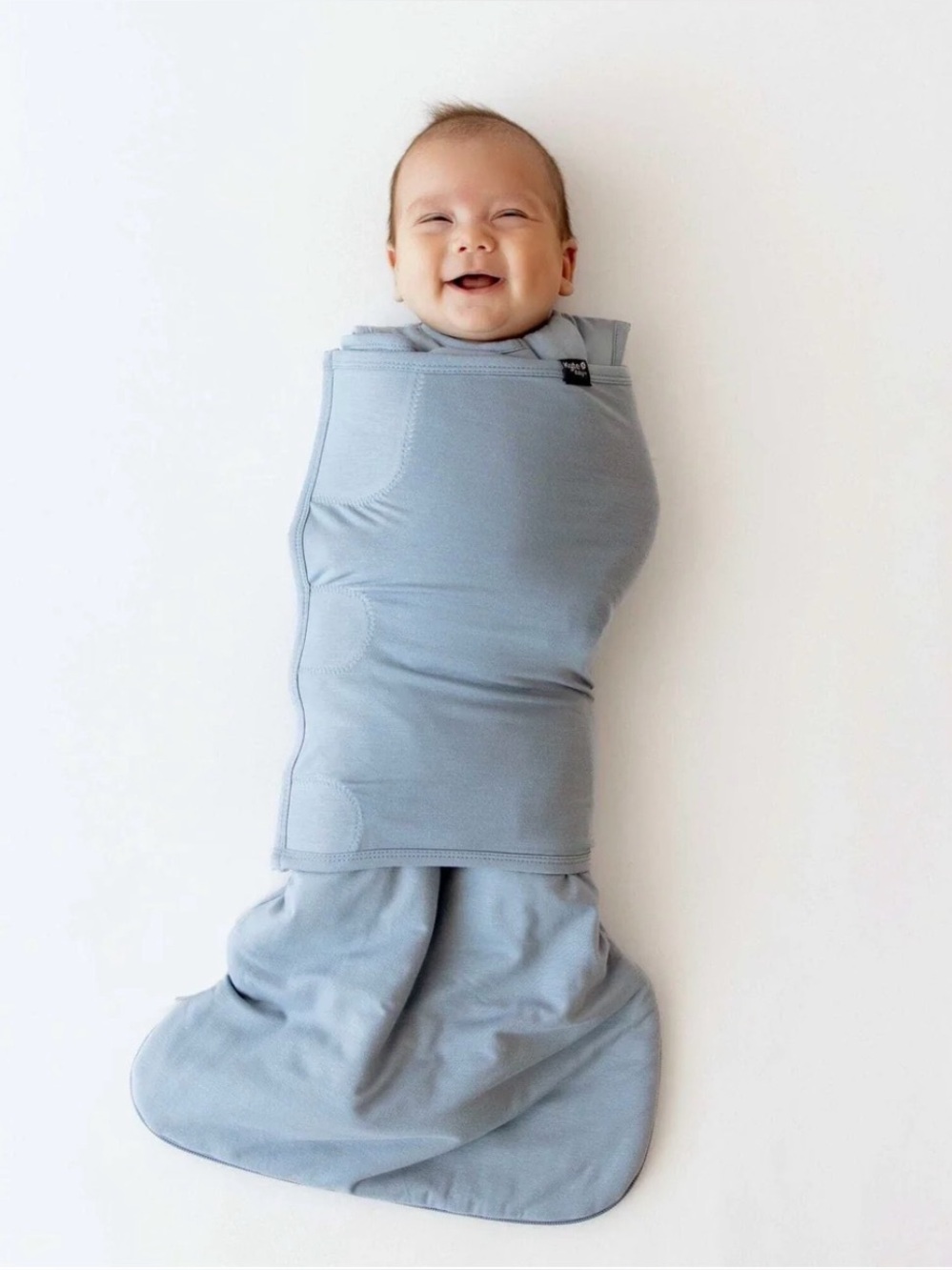 Kyte BABY Sleep Bag Swaddler in Slate 1.0 XS